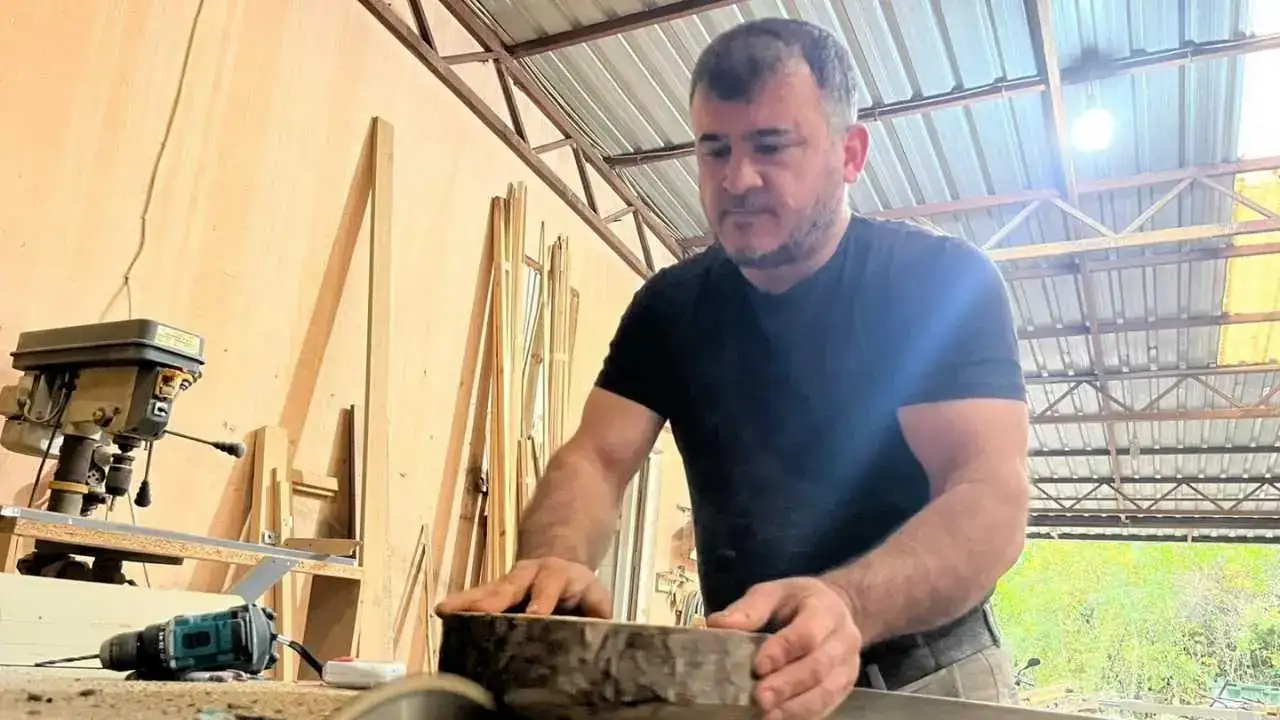 Çürümüş Zeytin Ağaçlarına Sanatla Hayat Veriyor! 4